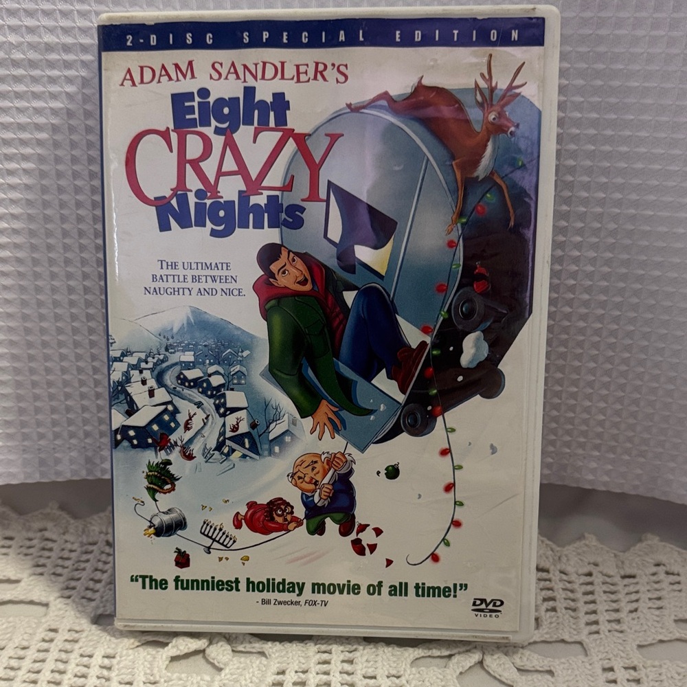 Adam Sandlers Eight Crazy Nights DVD 2 Disc Set Special Edition Hanukkah Jewish